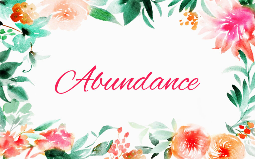abundance title